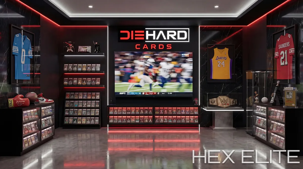 DieHard Cards Custom Brand Stream Environment - 3D Stream Scene